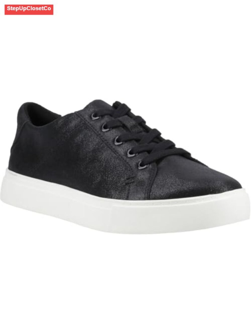 Suede Lace Up Fashion Sneaker with CloudBound Insole